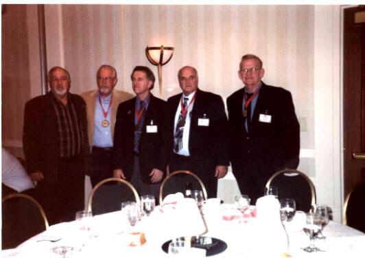 Doug Cresong, Terry Clark, Bob Price, Dean Springer and Clark Lohmann